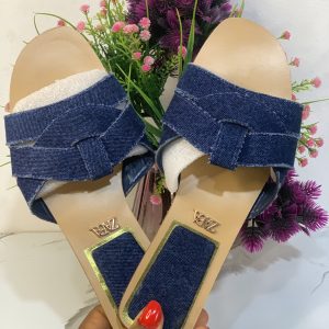 Jeans Zara slippers